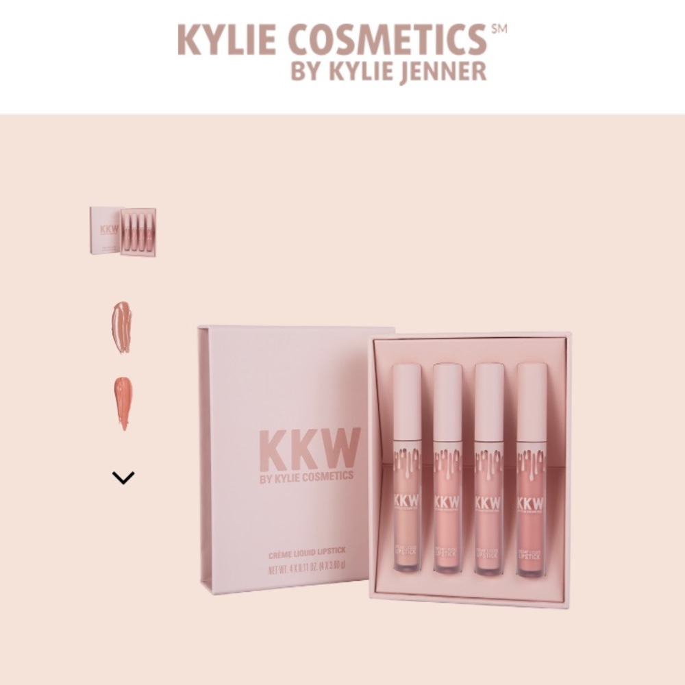 KKW CREME LIQUID LIPSTICK SET